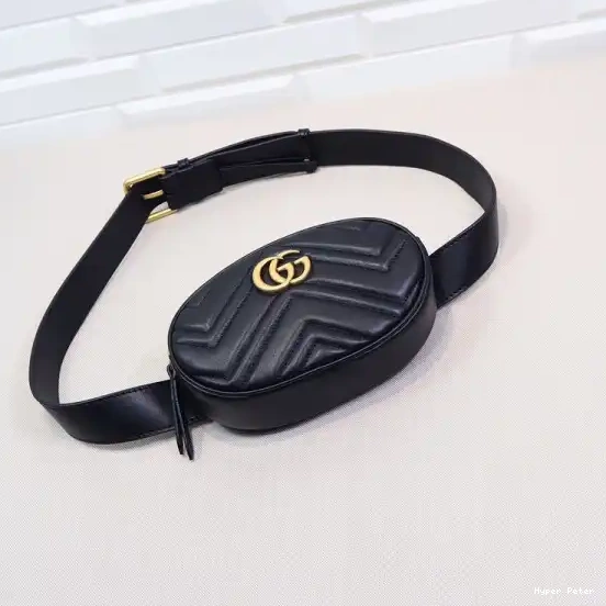 Hyper Peter Matelassé GG Gucci Bag Leather Belt Marmont 0518